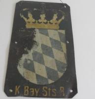  Gesucht K.bay.sts.b.Schild