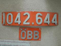 Lokschild ÖBB