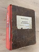 orig. Betriebsbuch 112 501-2 Bw Wittenberge Reichsbahn